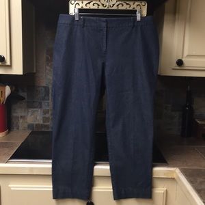 Chico’s dressy denim capris Chico’s size 2